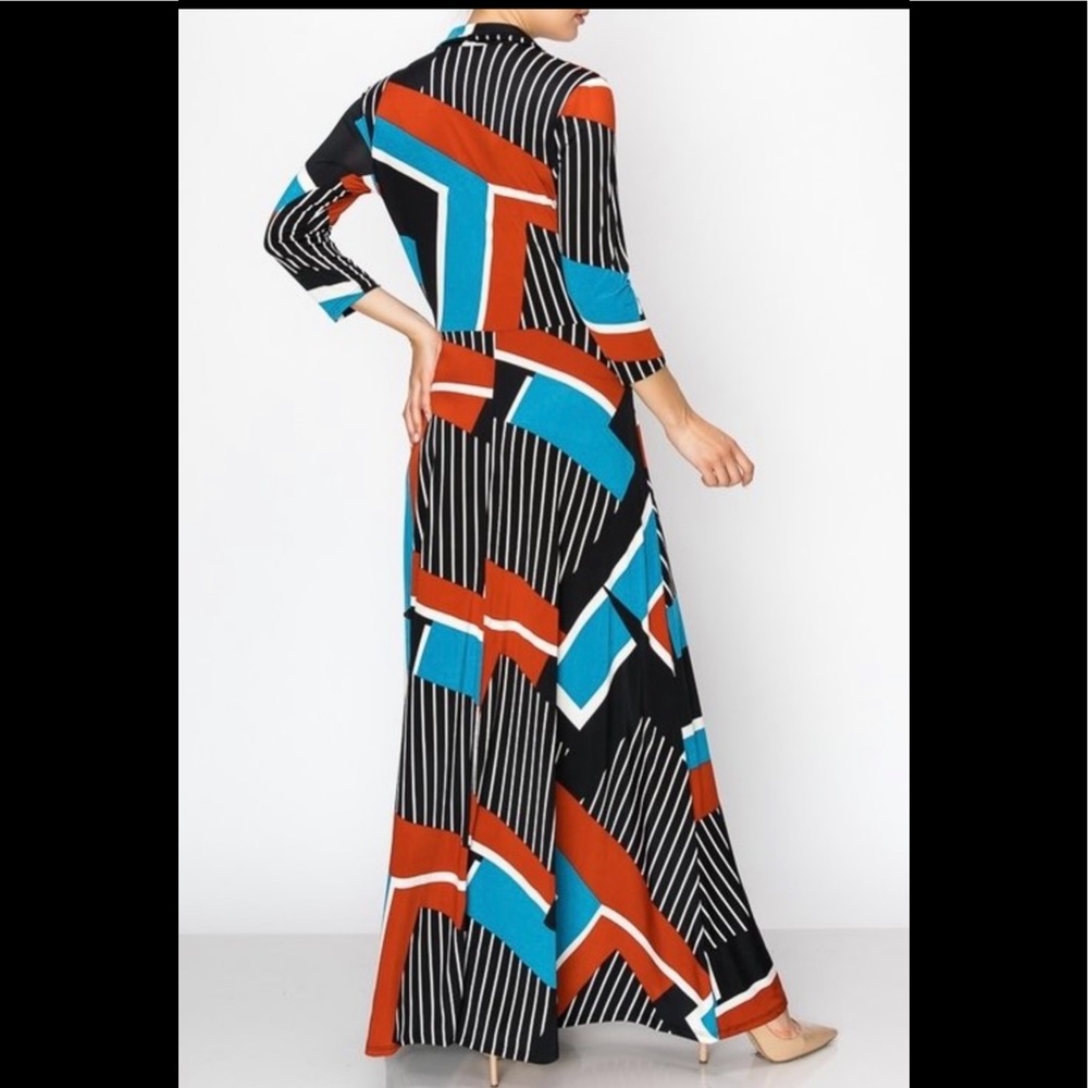 Faux Wrap Dress - Picture 2 of 6